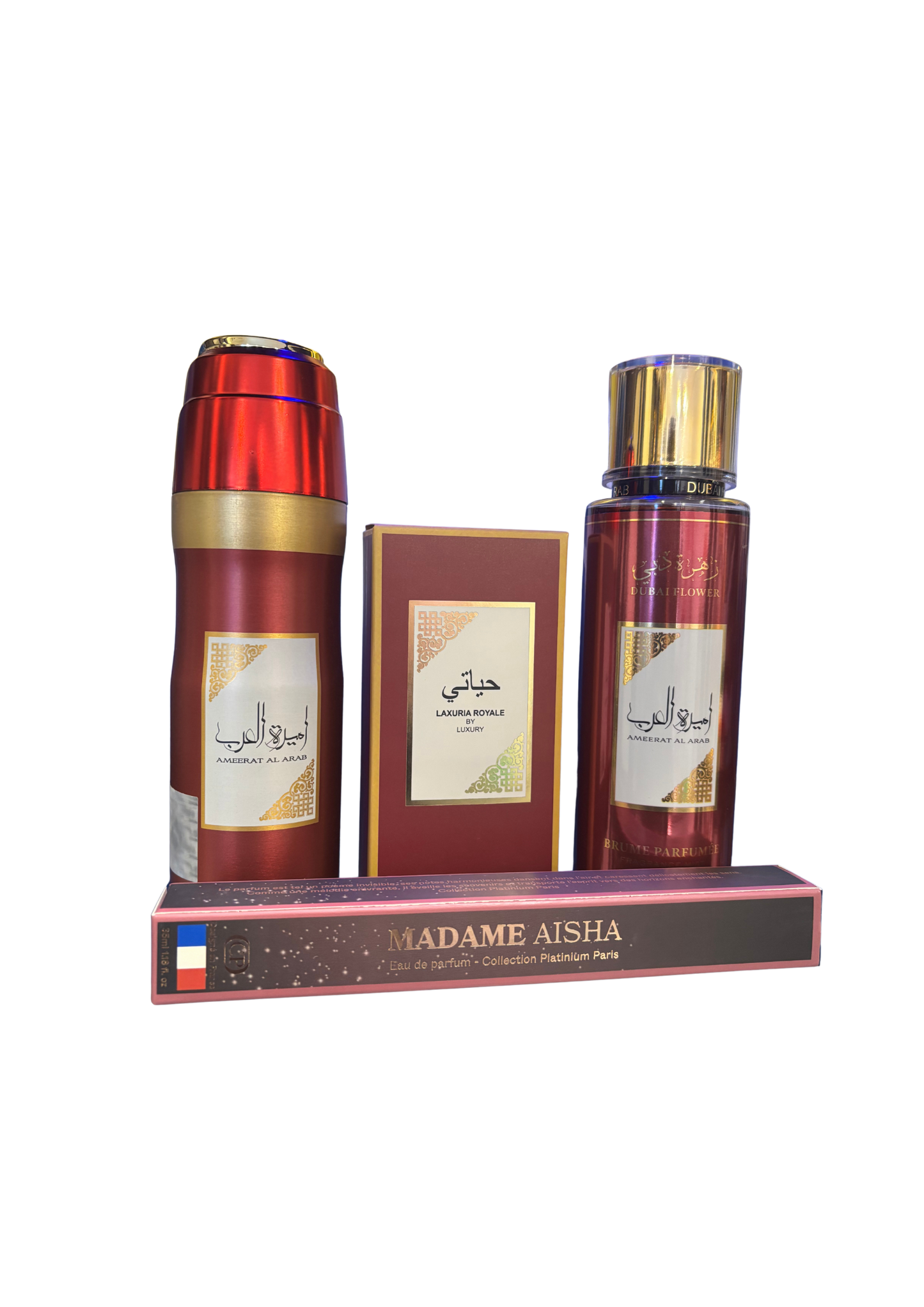 Coffret Aisha Parfum Royale Ameerat al arab