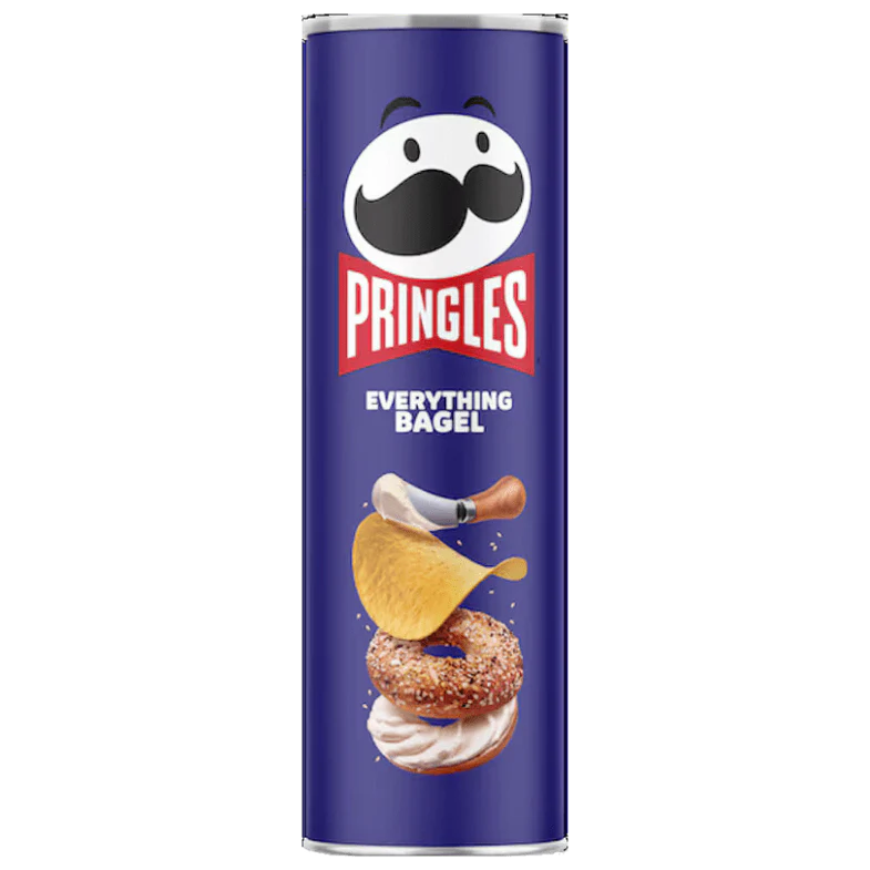 Pringles everything bagel 158g