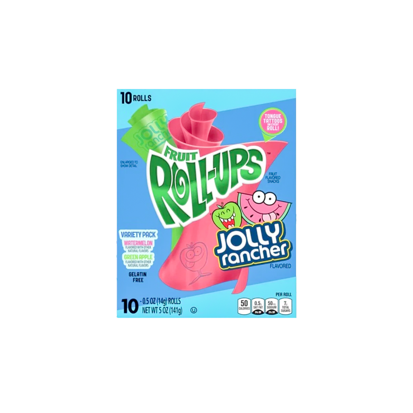 Fruit Roll-Ups Jolly Rancher X10