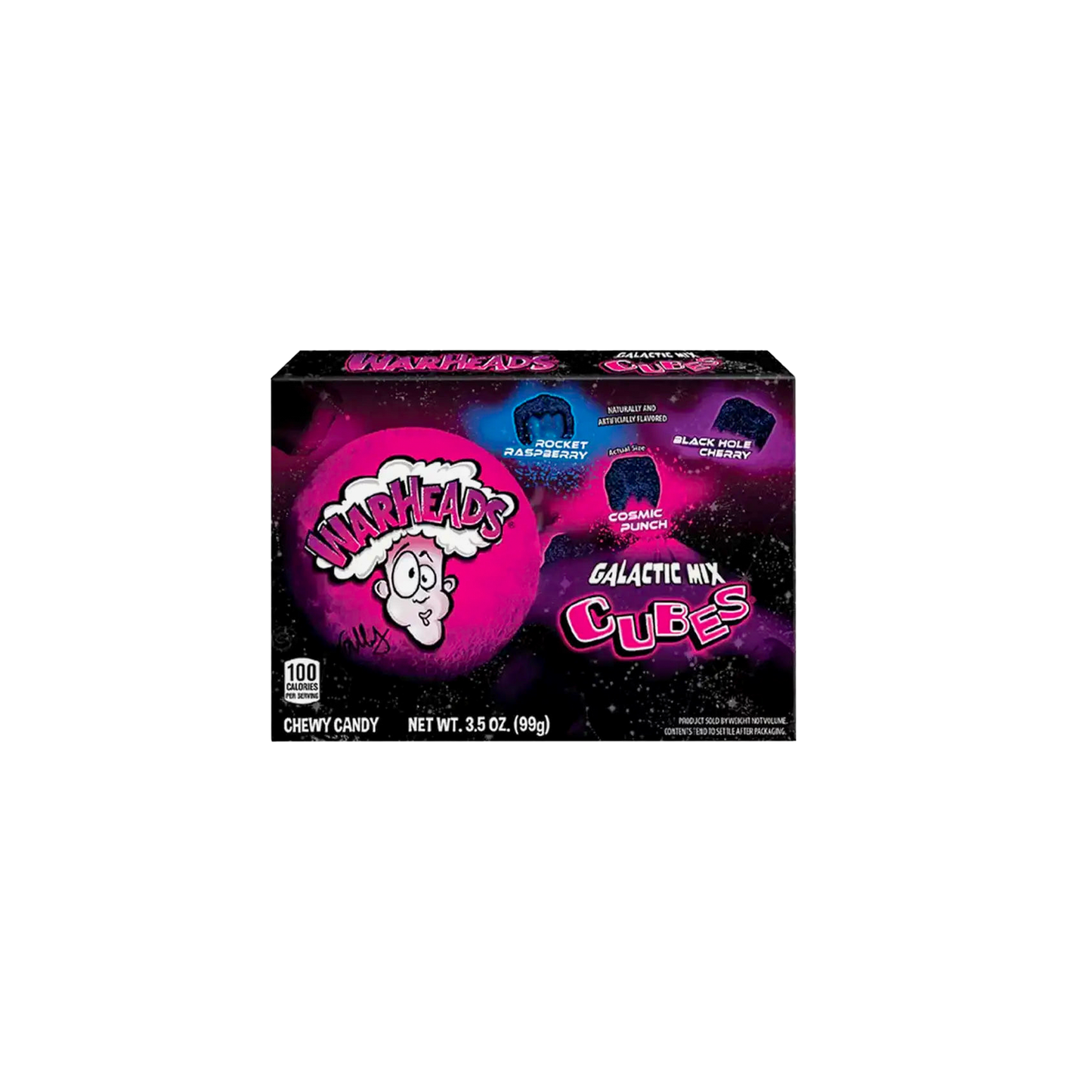Warheads galactic mix cubes