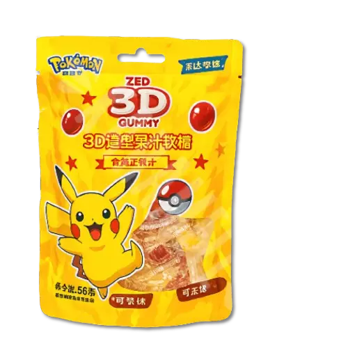Pokémon ZED 3D Gummy Coca 56g