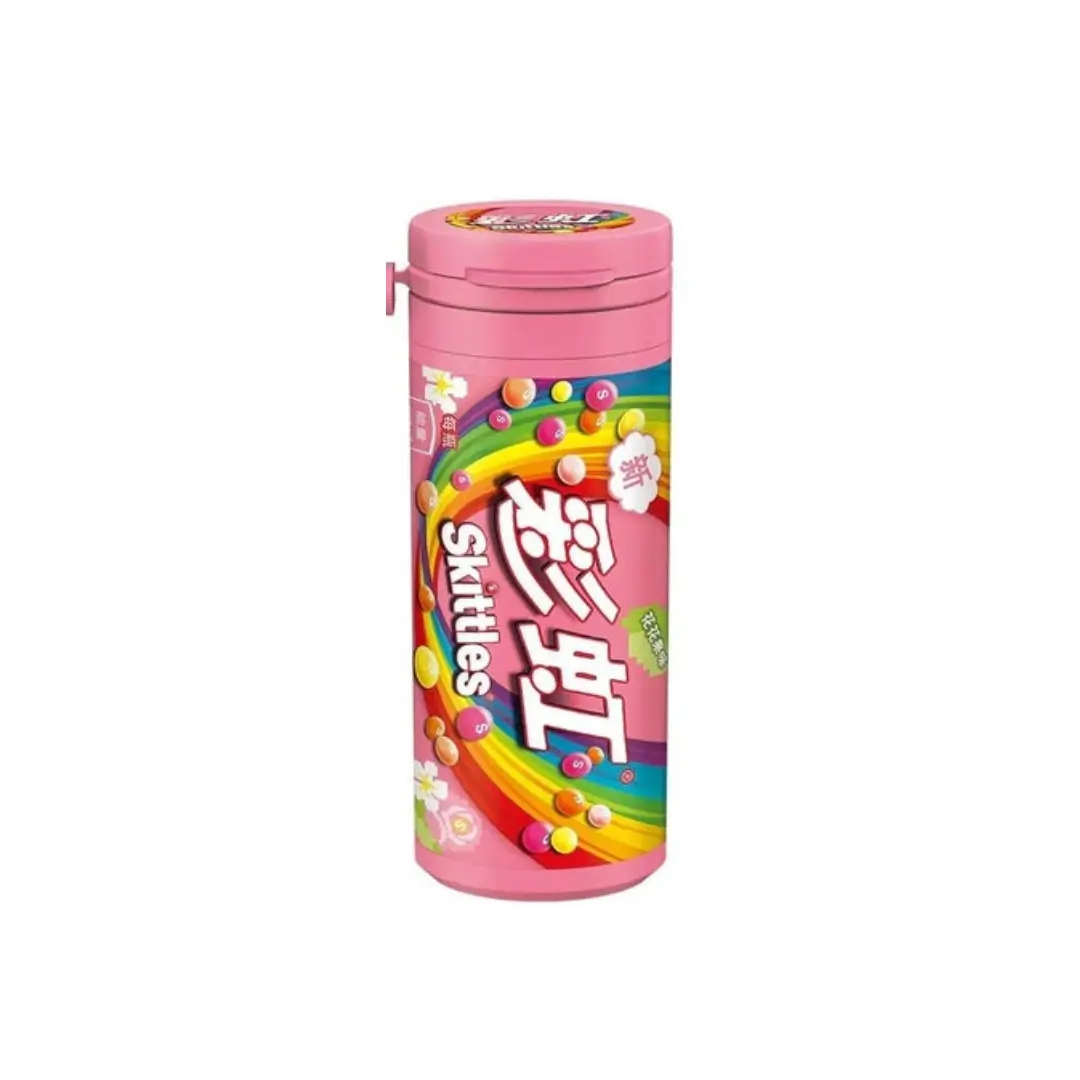 Skittles in bottle, saveur fleurs et fruits 30g