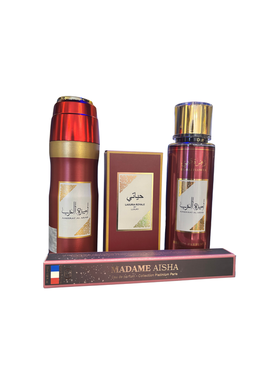 Coffret Aisha Parfum Royale Ameerat al arab