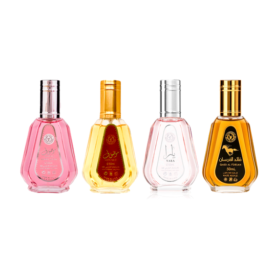 Parfums Dubaï de poche (Lot de 4x50 mL)